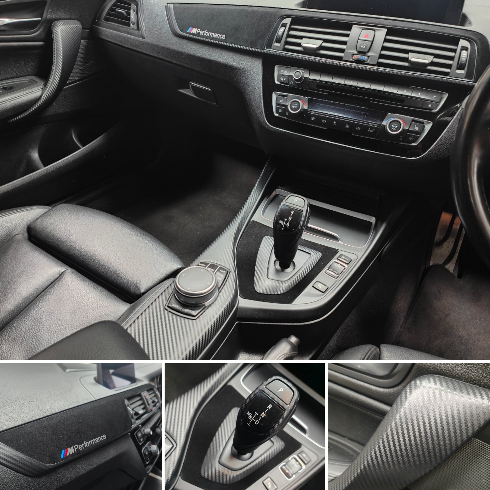 BMW F20 F21 F22 F23 LCI-2 PERFORMANCE STYLE INTERIOR TRIM SET - 3D CARBON - WRAPPING SERVICE